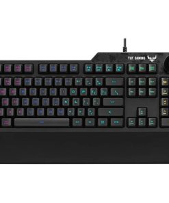 Bàn phím cơ giả ASUS TUF K1 RGB – Chống nước, chống bụi, thiết kế Gaming đỉnh cao